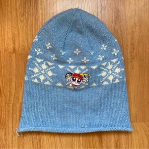 Vintage Power Puff Girls Girl’s Logo Beanie Size Girls / Youth 7-14Y